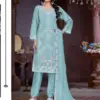 Vardan Florent 1037 A to D Wholesale Georgette Pakistani Kameez
