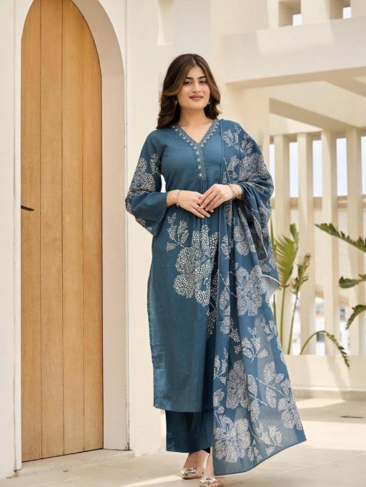 Vardan Naisha K 49 Wholesale Fancy Readymade Salwar Suit Catalog