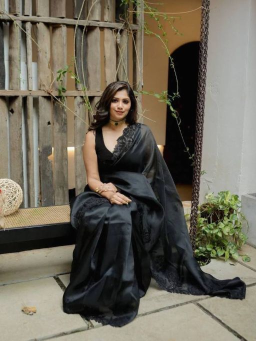 Vardan VT 6035 T Designer Fancy Organza Silk Saree Collection - Image 2