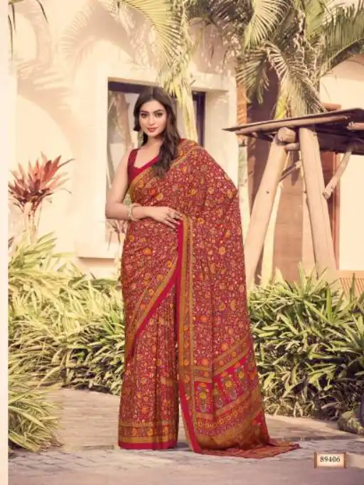 Vipul Catalog Heritage Silk Vol 12 Wholesale Fancy Pure Silk Saree