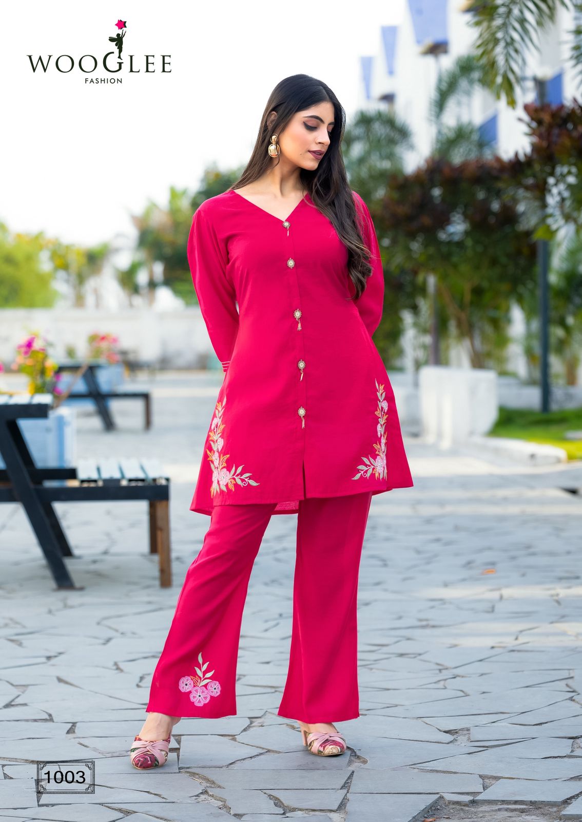 WOOGLEE Asthetica Wholesale Viscose Co Ord Set Catalog - Image 4