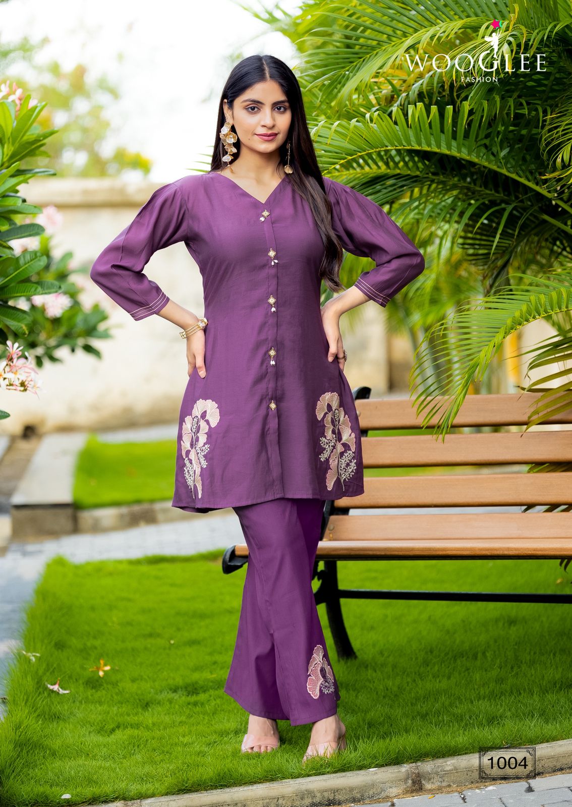 WOOGLEE Asthetica Wholesale Viscose Co Ord Set Catalog - Image 2