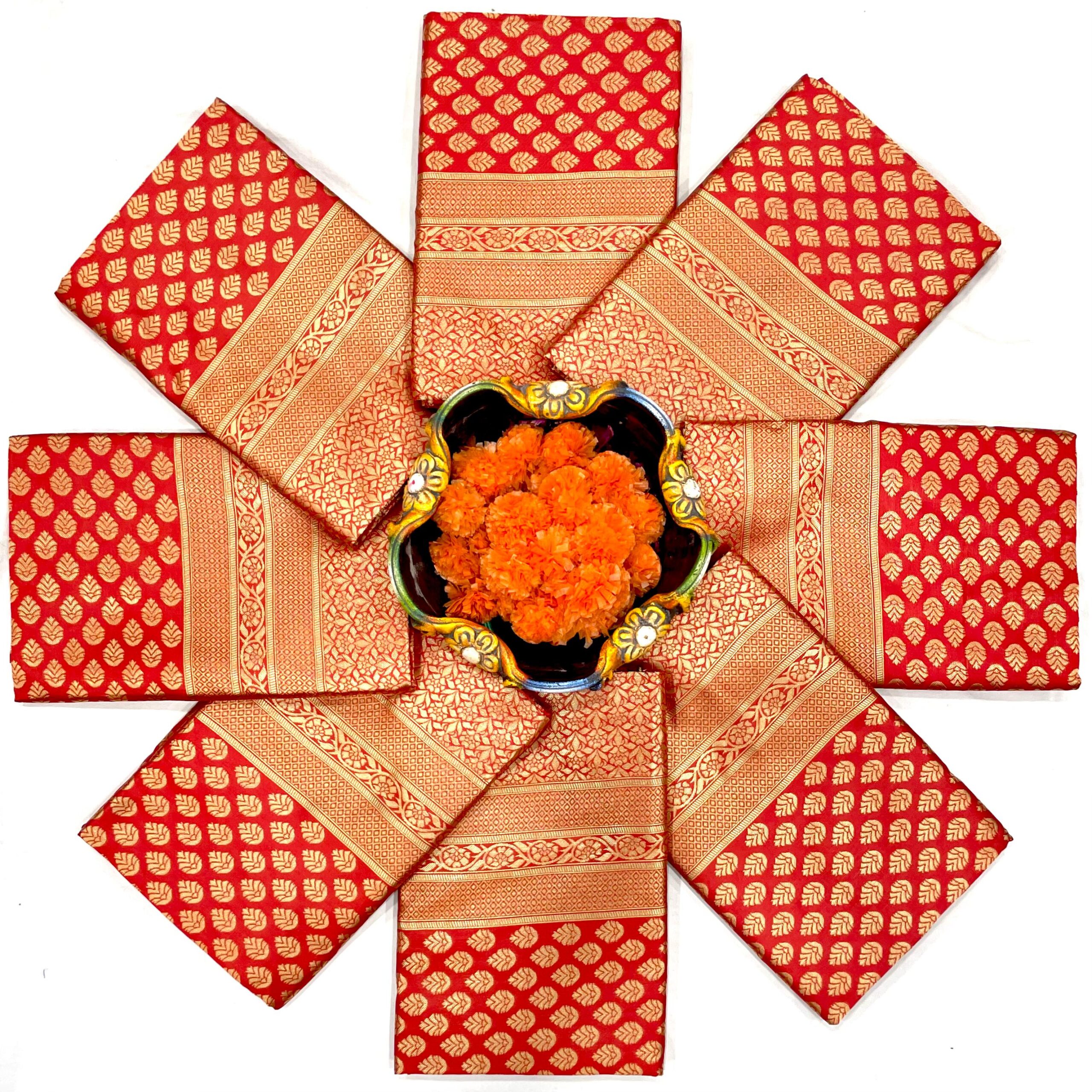 KP-R Creation KP-R 174 Wholesale Soft Lichi Silk Saree Collection - Image 4