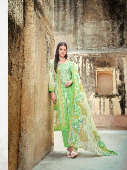 Zulfat Designer Gulnaaz Vol 5 Wholesale Cotton Salwar Kameez - Image 6