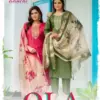 Aanchi Ola Wholesale Roman Shimmer Kurti With Bottom Dupatta