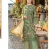 Alzohaib AZ 1288 & 1289 Cotton Embroidered Pakistani Salwar Kameez