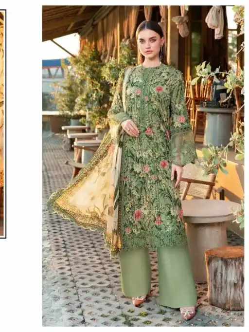 Alzohaib AZ 1288 & 1289 Cotton Embroidered Pakistani Salwar Kameez