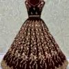Anjani Art 2868 Velvet Embroidered Bridal Lehenga Choli Collection