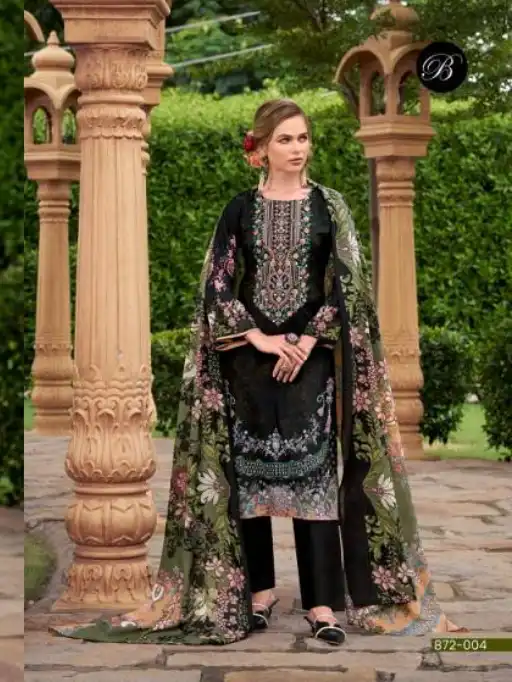 Belliza Naira Vol 113 Wholesale Cotton Printed Dress Material Collection