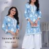 VBlue Hills Victoria 18 Nx Wholesale Rayon Kurti With Bottom Collection