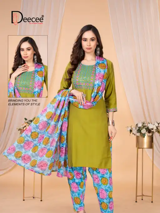 DEECEE JOY Wholesale Readymade Patiala Suit Collection - Image 3