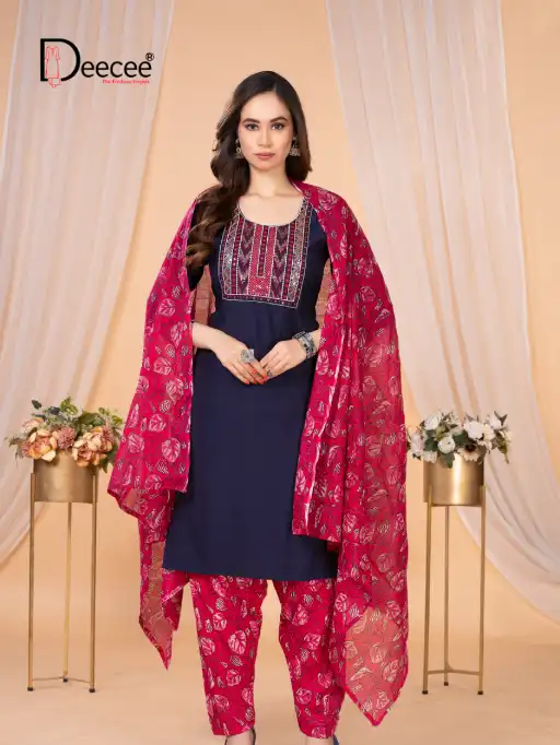 DEECEE JOY Wholesale Readymade Patiala Suit Collection - Image 4