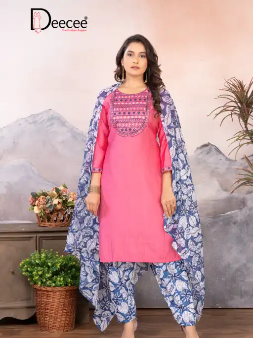 Deecee Rinku Wholesale Readymade Vatican Patiala Suit Collection - Image 3