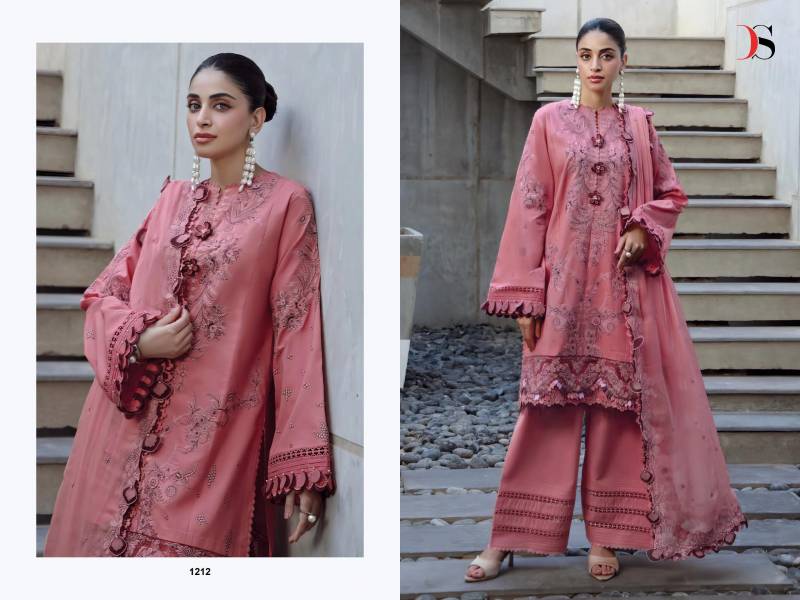 Deepsy Elan 4 Wholesale Cotton Embroidered Pakistani Salwar Kameez - Image 3