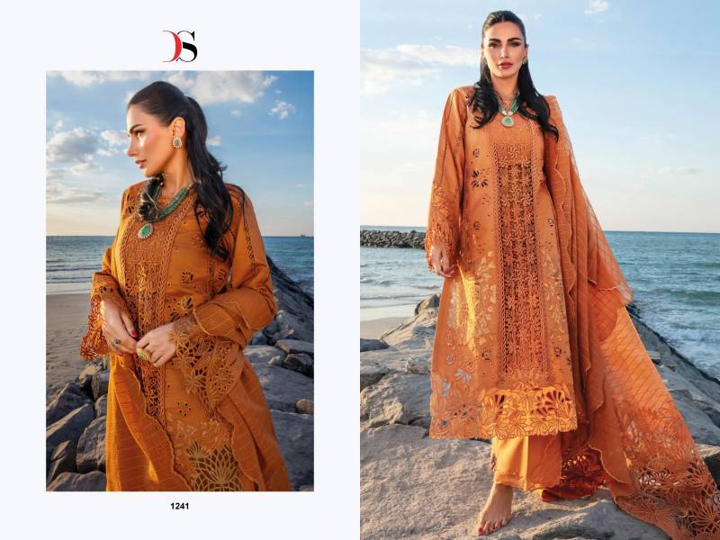 Deepsy Rang Rasiya Premium Lawn 25 Vol 2 Wholesale Pakistani Salwar Kameez — Wholesale Salwar Suits, Deepsy Suit wholesale from Surat - Gallery Image 4