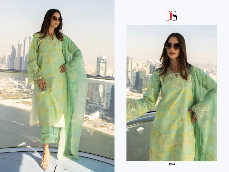 Deepsy Suits Rang Rasiya Lawn 25 Vol 3 Wholesale Lawn Pakistani Salwar Suit - Image 4