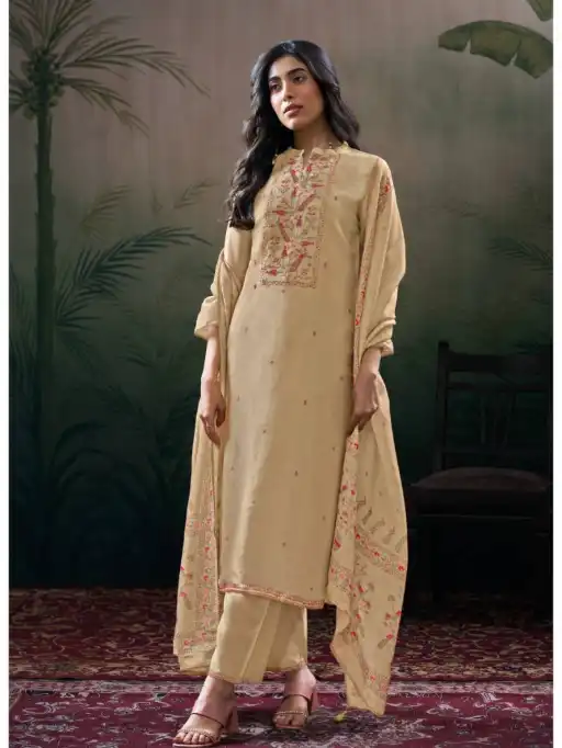 Ganga Dhanvika Wholesale Premium Silk Salwar Kameez Collection