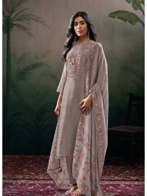 Ganga Dhanvika Wholesale Premium Silk Salwar Kameez Collection - Image 3