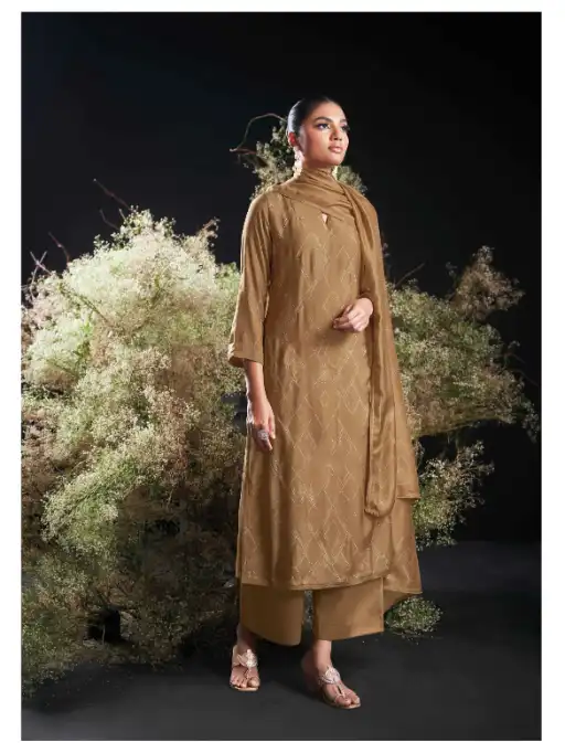 Ganga Ourini Wholesale Premium Bemberg Silk Salwar Kameez Collection