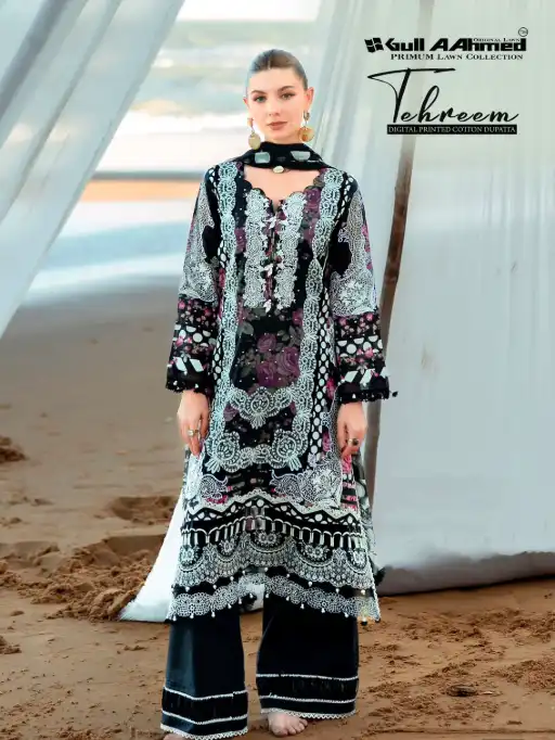 Gull Aahmed Tehreem Vol 3 Wholesale Readymade Karachi Pakistani Suit