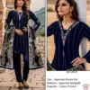 HF-209 A to E Wholesale Imported Fabric Readymade Pakistani Suit Collection