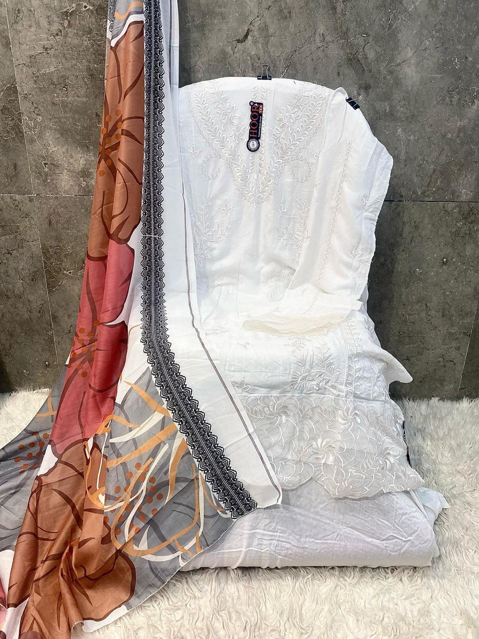 Hoor Tex H-381 A to D Wholesale Rayon Pakistani Salwar Suit Catalog - Image 3