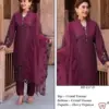 Hoor Tex HF-157 Wholesale Readymade Viscose Designer Pakistani Salwar Suit