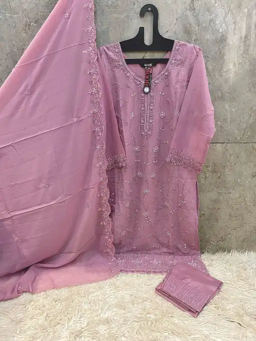 Hoor Tex HF-178 A to D Wholesale Readymade Pakistani Suit - Image 8