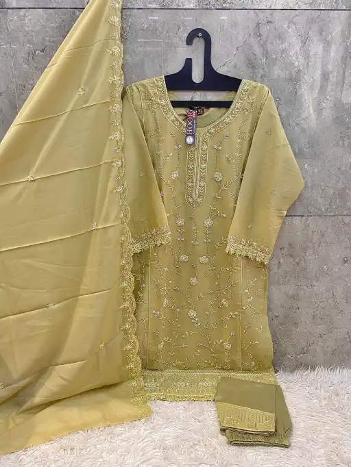 Hoor Tex HF-178 A to D Wholesale Readymade Pakistani Suit - Image 2