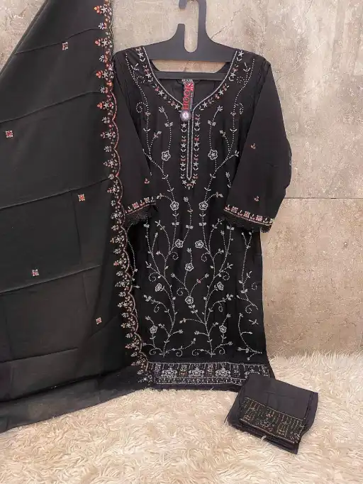 Hoor Tex HF-178 A to D Wholesale Readymade Pakistani Suit - Image 3