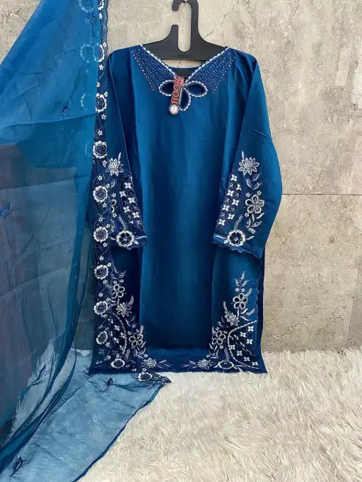 Hoor Tex HF-196 A to C Wholesale Style Readymade Pakistani Suit