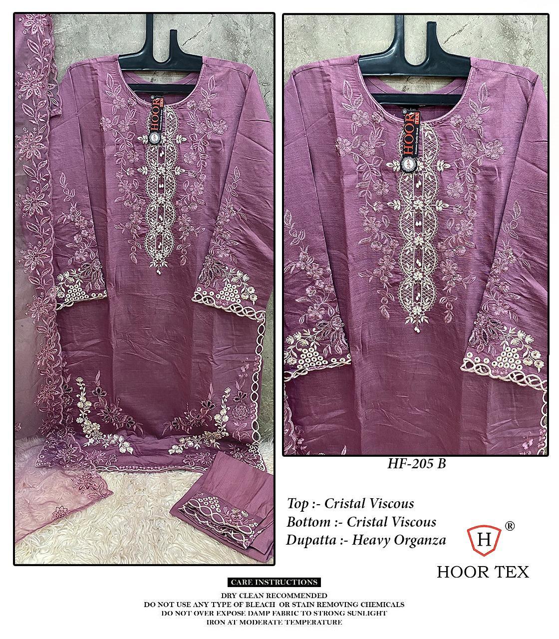 Hoor Tex HF-205 Wholesale Viscose Readymade Pakistani Suit Collection - Image 6