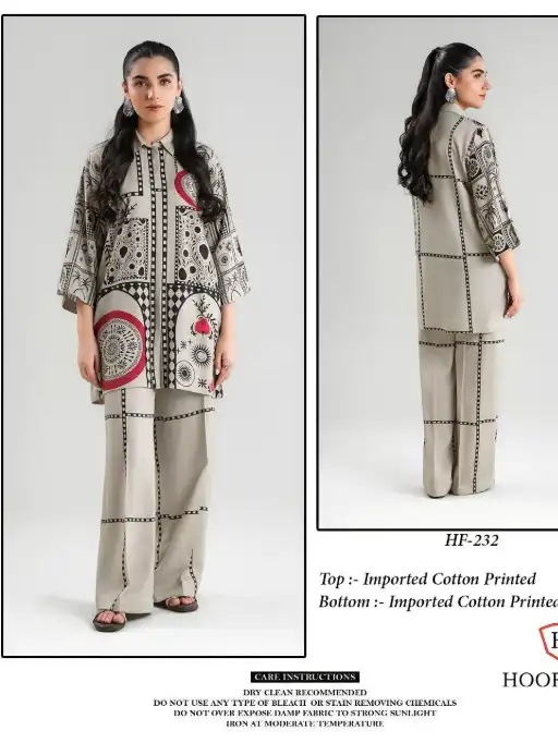 Hoor Tex HF-232 to 235 Wholesale Style Pakistani Co-Ord Set Catalog