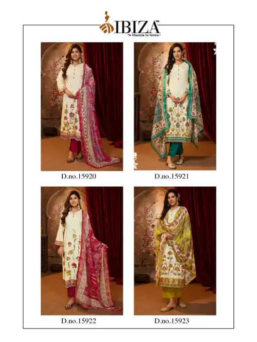 IBIZA Casual Dairy Wholesale Silk Designer Salwar Suit Collection - Image 6