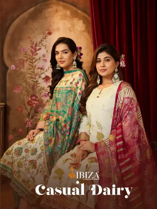 IBIZA Casual Dairy Wholesale Silk Designer Salwar Suit Collection