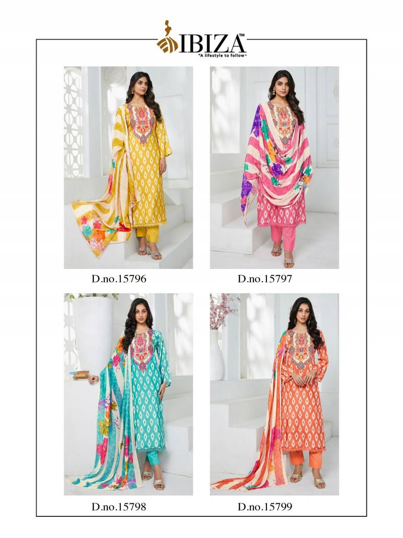 Ibiza Carnival Wholesale Masleen Designer Salwar Kameez - Image 5