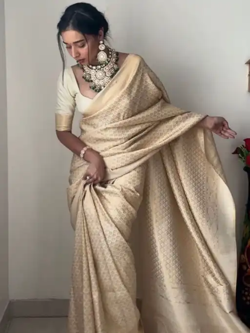 KP-R Creation KP-R 176 Soft Lichi Silk Saree Collection