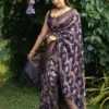 KP-R Creation KP-R 192 Lichi Silk Jacquard Saree Collection
