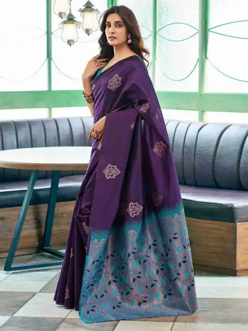 KP-R Creation KP-R 217 Wholesale Soft Lichi Silk Saree Catalog