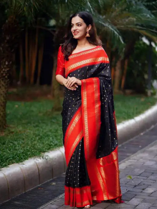 KP-R Creation KP-R 240 Soft Lichi Silk Saree Collection