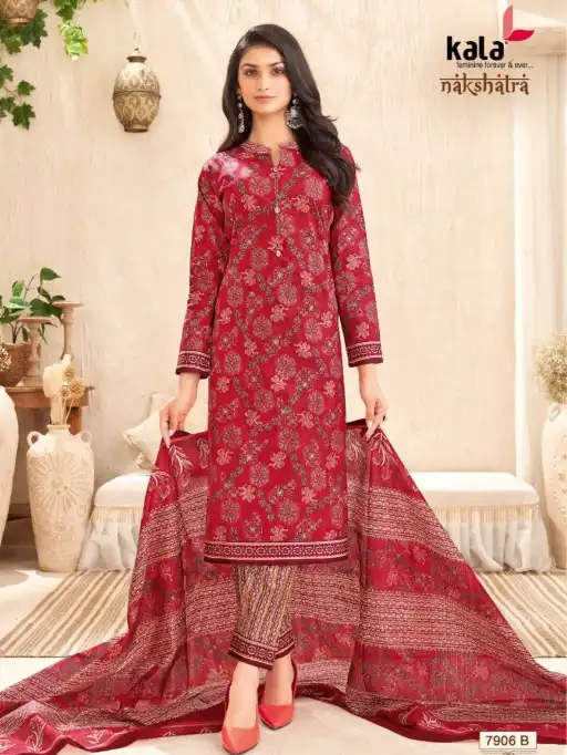 Kala Nakshatra Vol 4 Wholesale Cotton Printed Dress Material Catalog