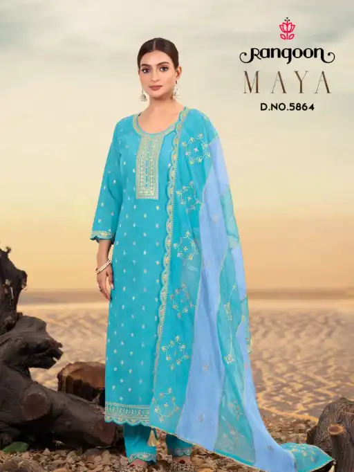 Kessi Rangoon Maya Wholesale Viscose Readymade Salwar Suit Catalog