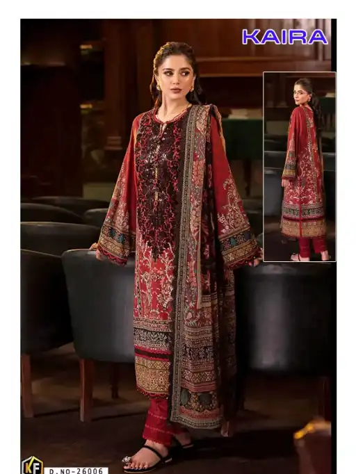 Keval Kaira Vol-26 Wholesale Readymade Karachi Pakistani Suit - Image 2