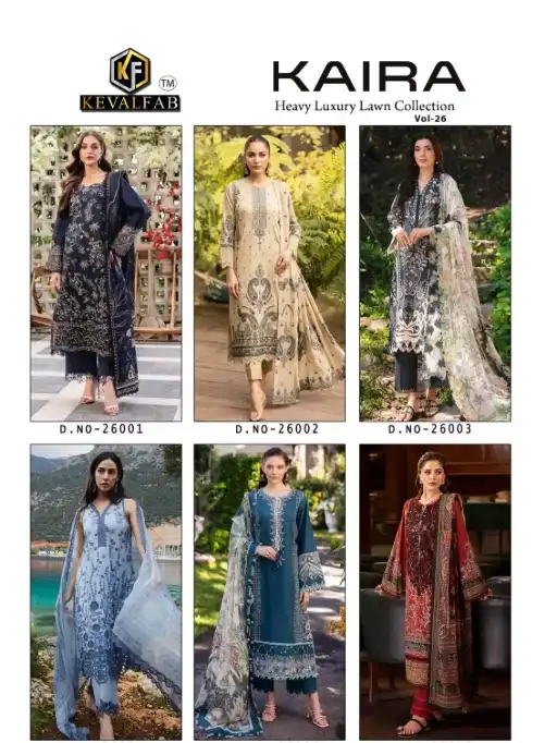 Keval Kaira Vol-26 Wholesale Readymade Karachi Pakistani Suit - Image 14