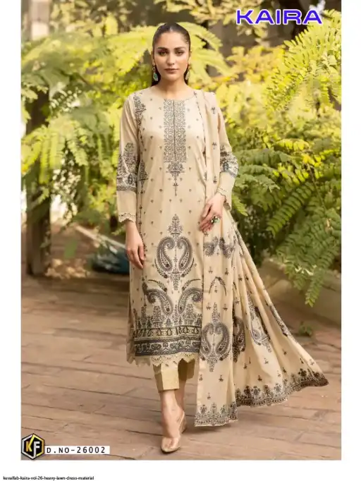 Keval Kaira Vol-26 Wholesale Readymade Karachi Pakistani Suit - Image 7