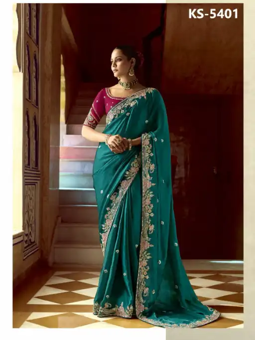 Kimora Pankhudi Wholesale Designer Saree Collection — Wholesale, Kimora wholesale from Surat — view 20