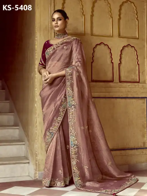 Kimora Pankhudi Wholesale Designer Saree Collection — Wholesale, Kimora wholesale from Surat — view 27