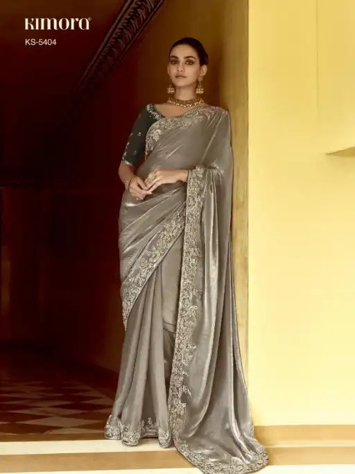 Kimora Pankhudi Wholesale Designer Saree Collection — Wholesale, Kimora wholesale from Surat — view 6