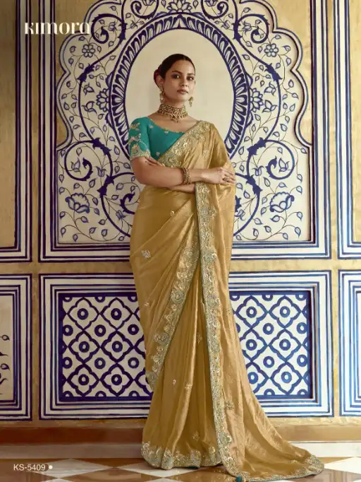 Kimora Pankhudi Wholesale Designer Saree Collection — Wholesale, Kimora wholesale from Surat — view 10