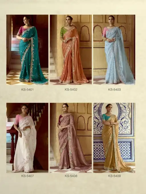 Kimora Pankhudi Wholesale Designer Saree Collection — Wholesale, Kimora wholesale from Surat — view 29